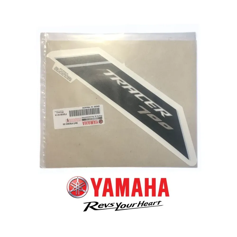 Adesivo Carena Destra Originale Yamaha per Tracer 7 2020 colore Blu B4TF83922000