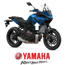 Adesivo Carena Destra Originale Yamaha per Tracer 7 2020 colore Blu B4TF83922000