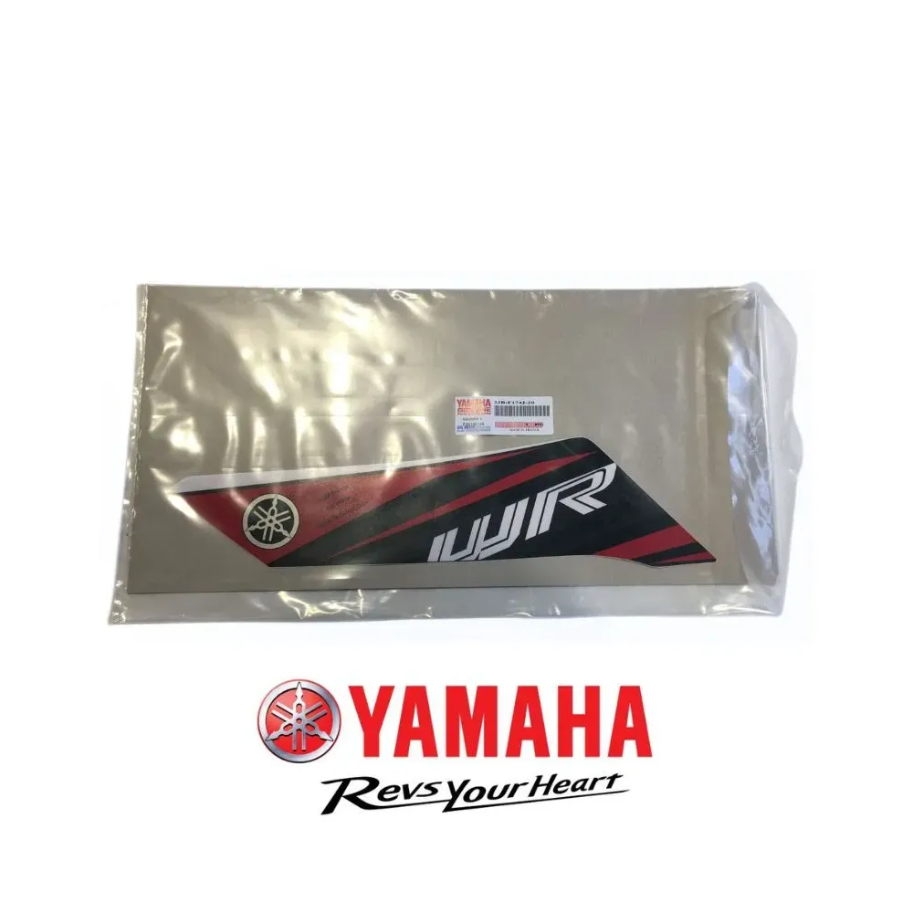 Adesivo Convogliatore Sx. Originale Yamaha per WR125X colore nero 2010 22BF174J2000