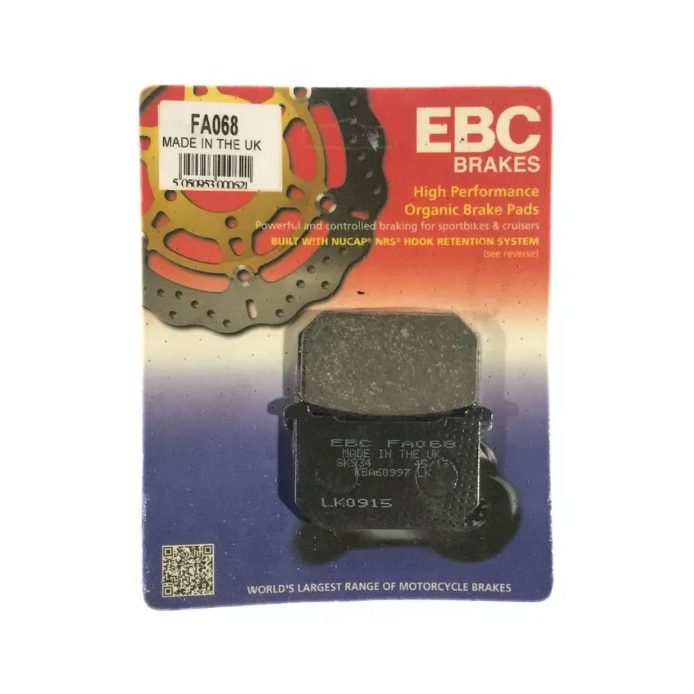 Pasticche Freno Ant. e Post. EBC compatibili (EBC 68) con Moto Kawasaki Anni '80 R1206800