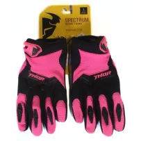 Guanti Uomo da Motocross/Enduro Thor S7S Spectrum Colore Rosa tg. L 33304439