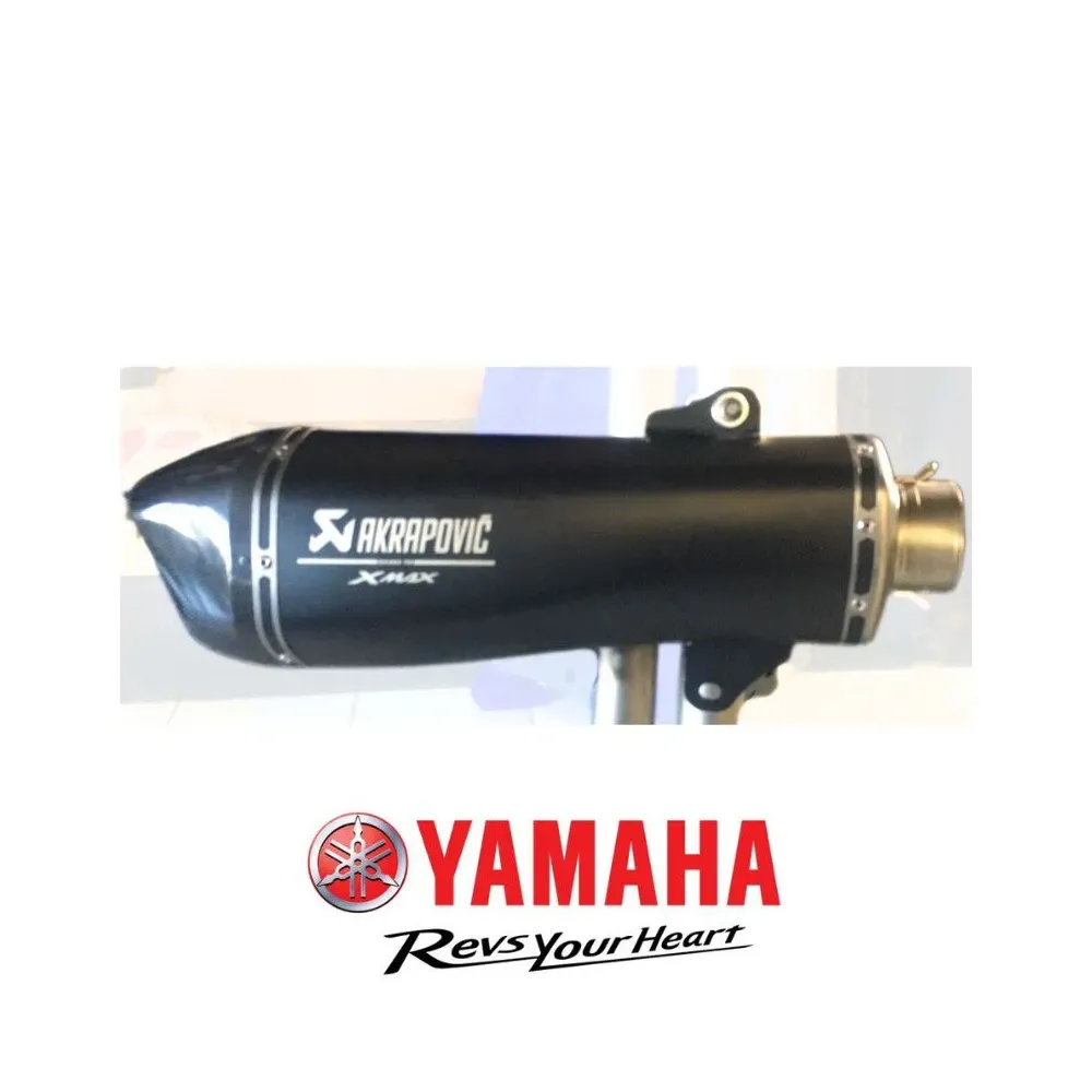 Marmitta Slip-on Nera Originale Akrapovič per Yamaha X-Max 400 2018/20 907983384600