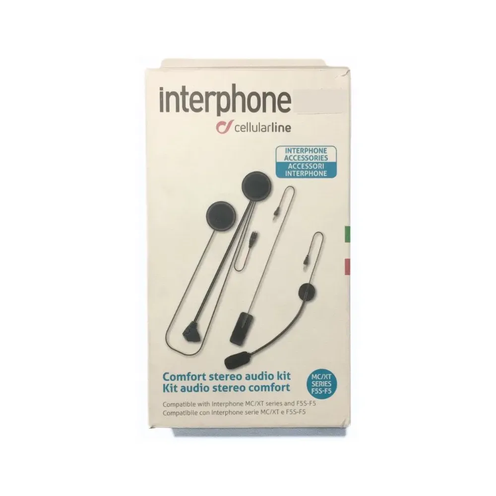 Kit Audio Comfort Doppio Microfono per linea XT Cellularline MICINTERPHOXTUNI