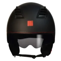 Casco Jet Motocubo Buenos Aires Areato Matt Black taglia M M3H523