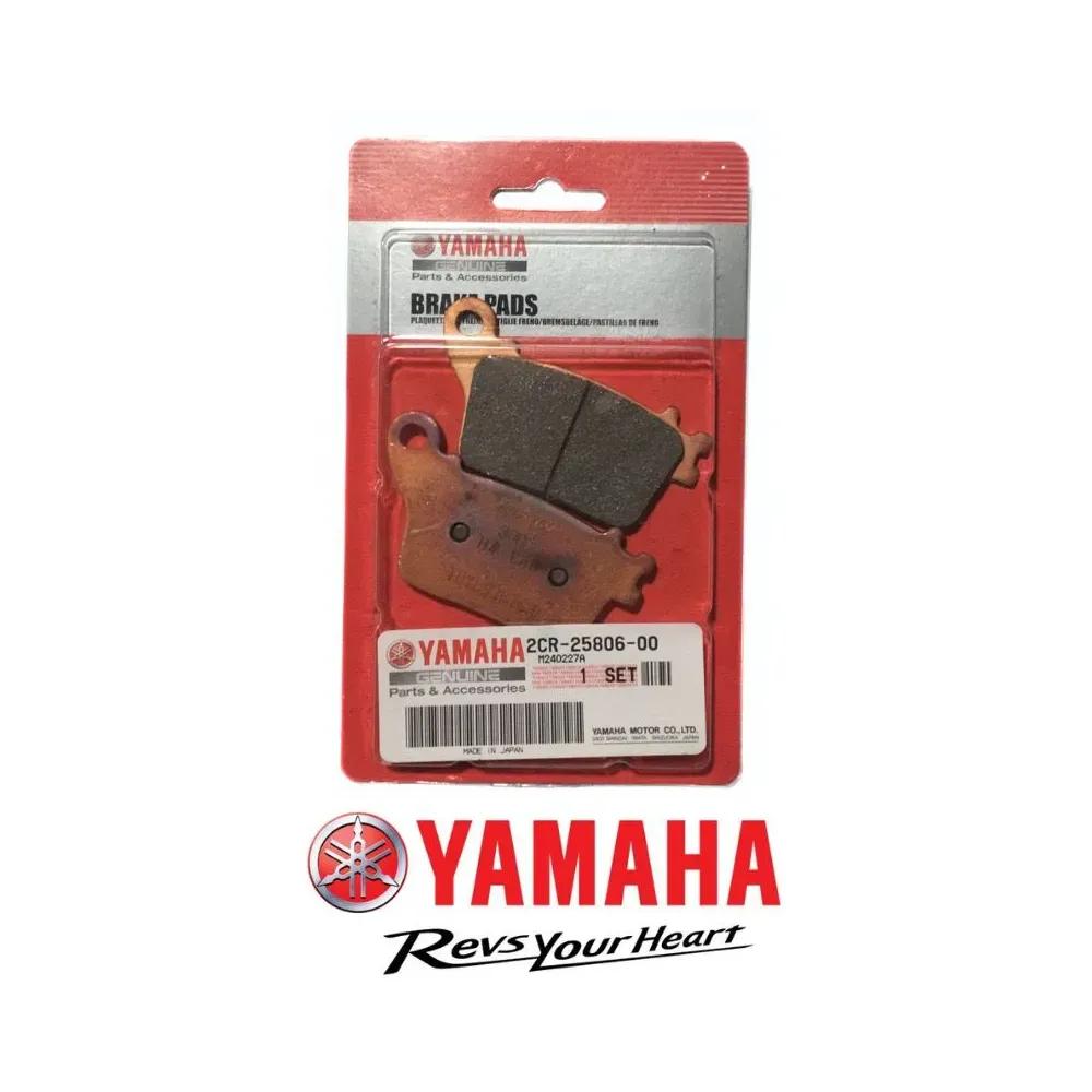Pasticche Freno Posteriori Originali Yamaha per R1/R6/R9 dal 2015 al 2025 2CR258060000