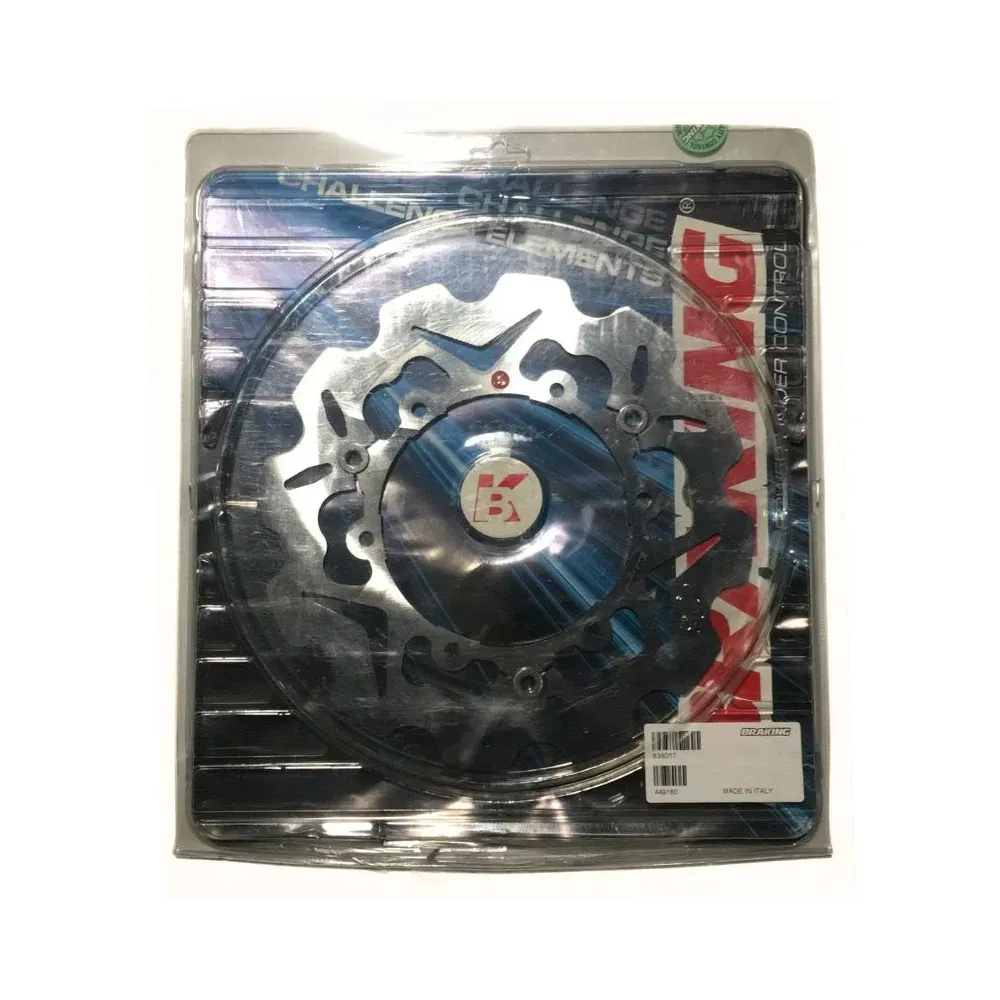 Coppia Dischi Freno Anteriori Braking Wave semi flottante Yamaha T-Max 500 2008/11 S38017