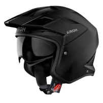 Casco Jet Airoh Kombakt colore Black Matt
