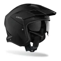 Casco Jet Airoh Kombakt colore Black Matt