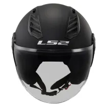 Casco Jet LS2 Airflow II colore Nero OF616