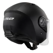 Casco Jet LS2 Airflow II colore Nero OF616