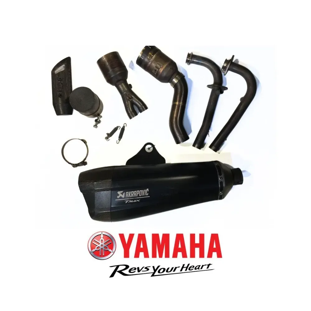 Sistema di scarico completo Akrapovič Usato per T-Max 530/560 2017/21 907983090500