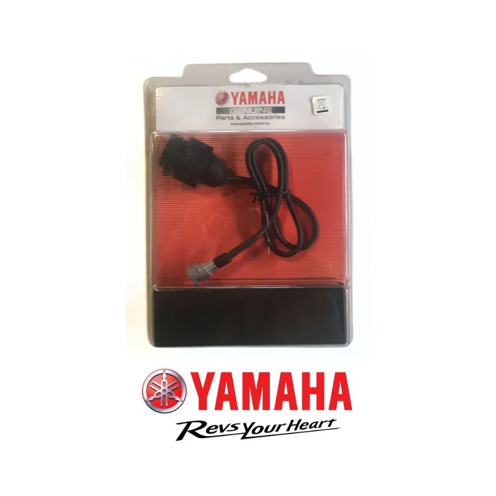 Presa Yamaha Originale da 12 V c.c. di bordo per MT-07, MT-09 e Tenerè 1WSF254B0100 Presa Yamaha Originale da 12 V c.c. di bordo per MT-07, MT-09 e Tenerè 1WSF254B0100