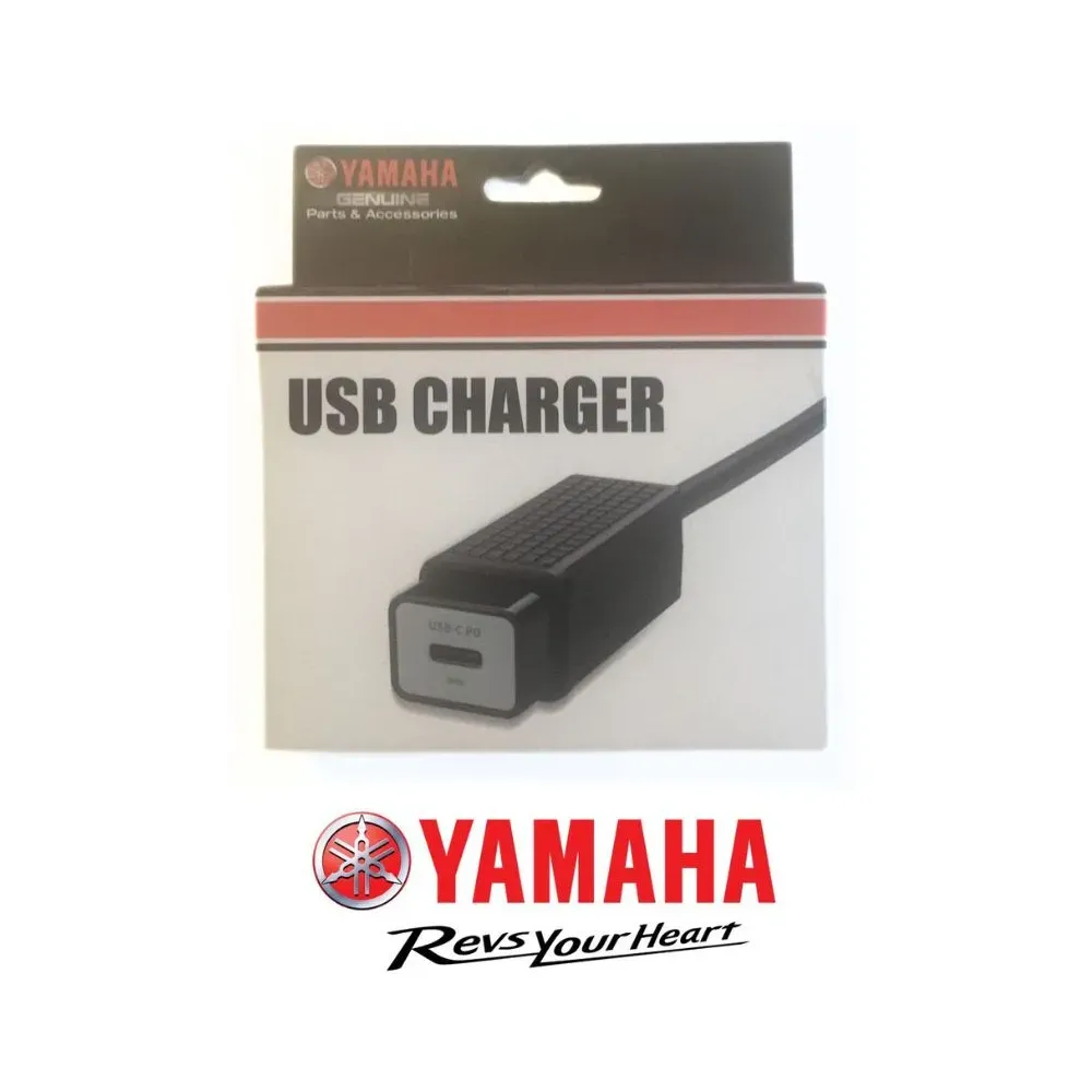 Caricatore USB-C FAST 18W Originale Yamaha per X-Max dal 2022 al 2025 BMKH66000000