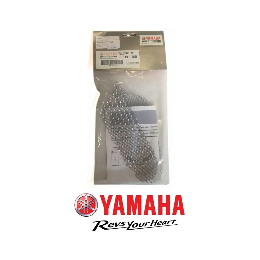 Griglie prese d'aria laterali posteriori in acciaio originali Yamaha MT-07 1WSF28370000 Griglie prese d'aria laterali posteriori in acciaio originali Yamaha MT-07 1WSF28370000