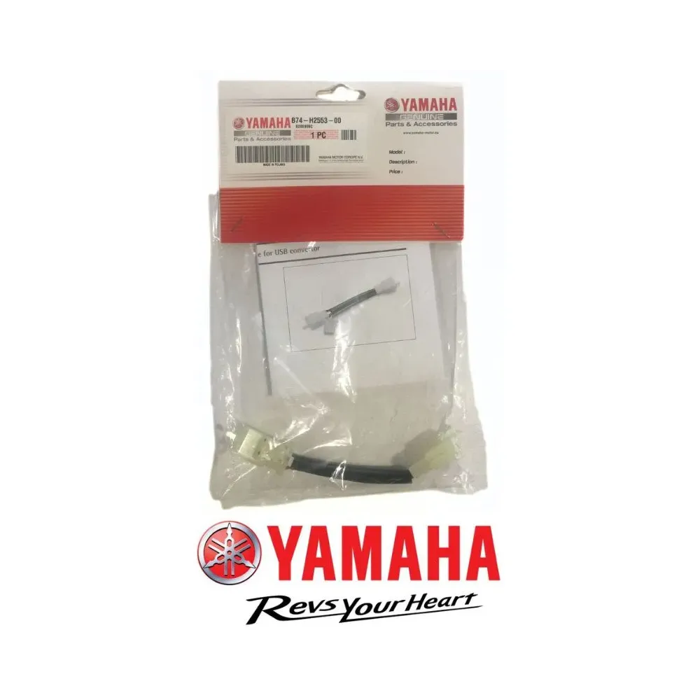 Cavo a Y per adattatore USB Originale Yamaha per X-MAX e Tricity B74H25530000 Cavo a Y per adattatore USB Originale Yamaha per X-MAX e Tricity B74H25530000