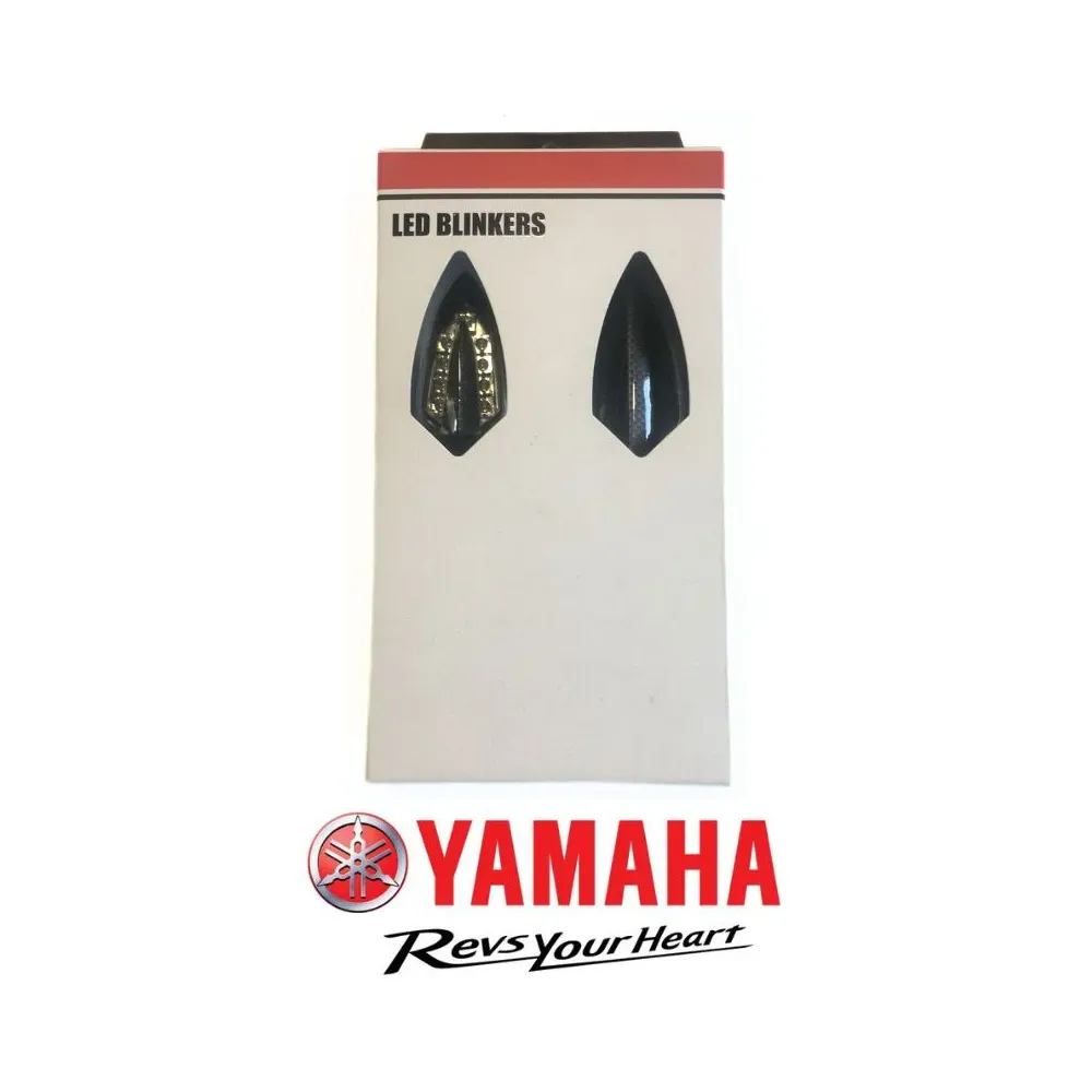 Frecce a Led Originali Yamaha Carbon Look per Moto Yamaha YMEH07892020 Frecce a Led Originali Yamaha Carbon Look per Moto Yamaha YMEH07892020