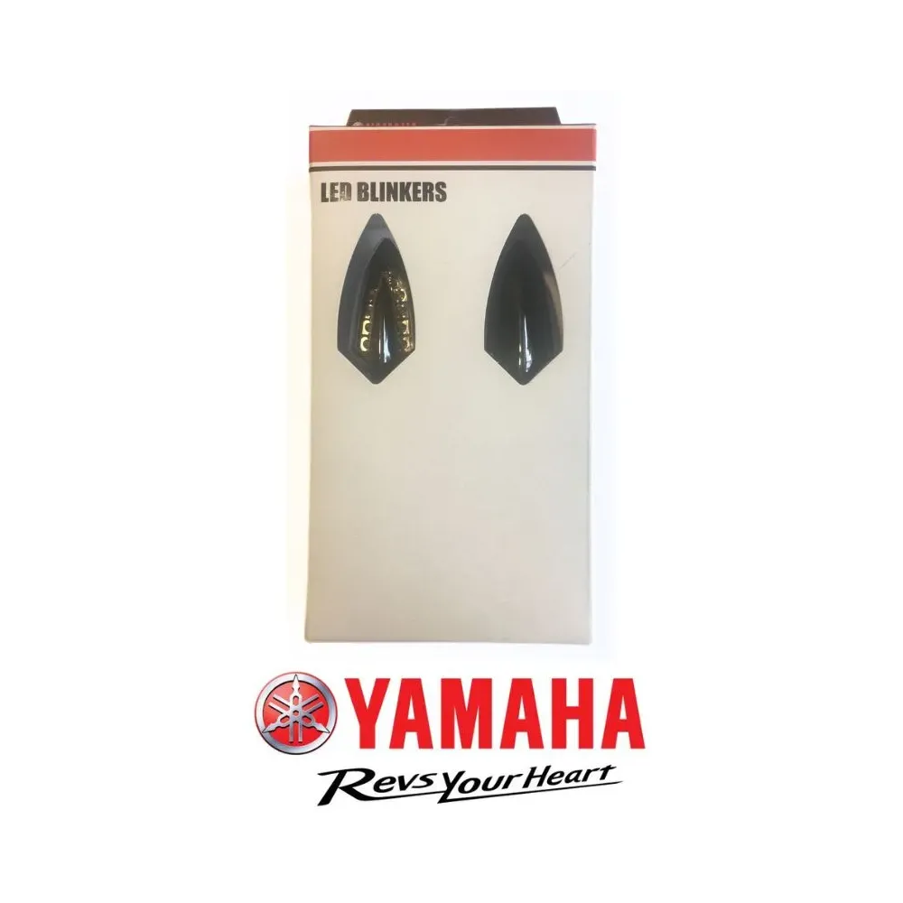 Frecce a Led Originali Yamaha Colore Nero per Moto Yamaha YMEH07890020 Frecce a Led Originali Yamaha Colore Nero per Moto Yamaha YMEH07890020