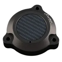 Coperchio Perno Forcellone Nero Lightech per T-Max 530 2012/19 STEYA109NER