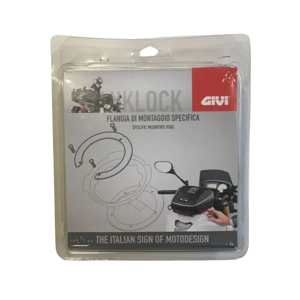 Flangia Metallica Originale Givi per Borse Serbatoio Tanklock per Moto Honda BF03