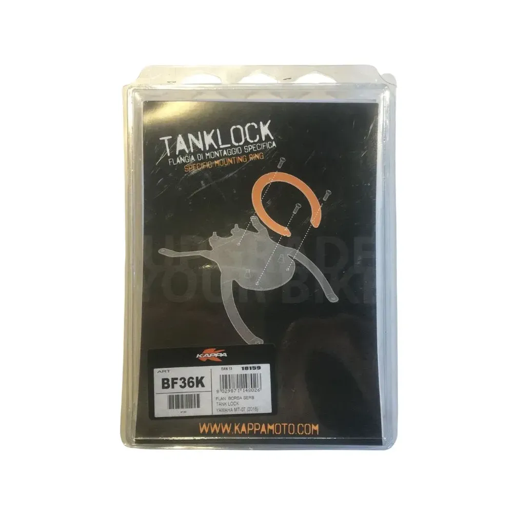 Flangia per Borsa TankLock Originale Kappa Specifica per Yamaha MT-07 2018/20 BF36K