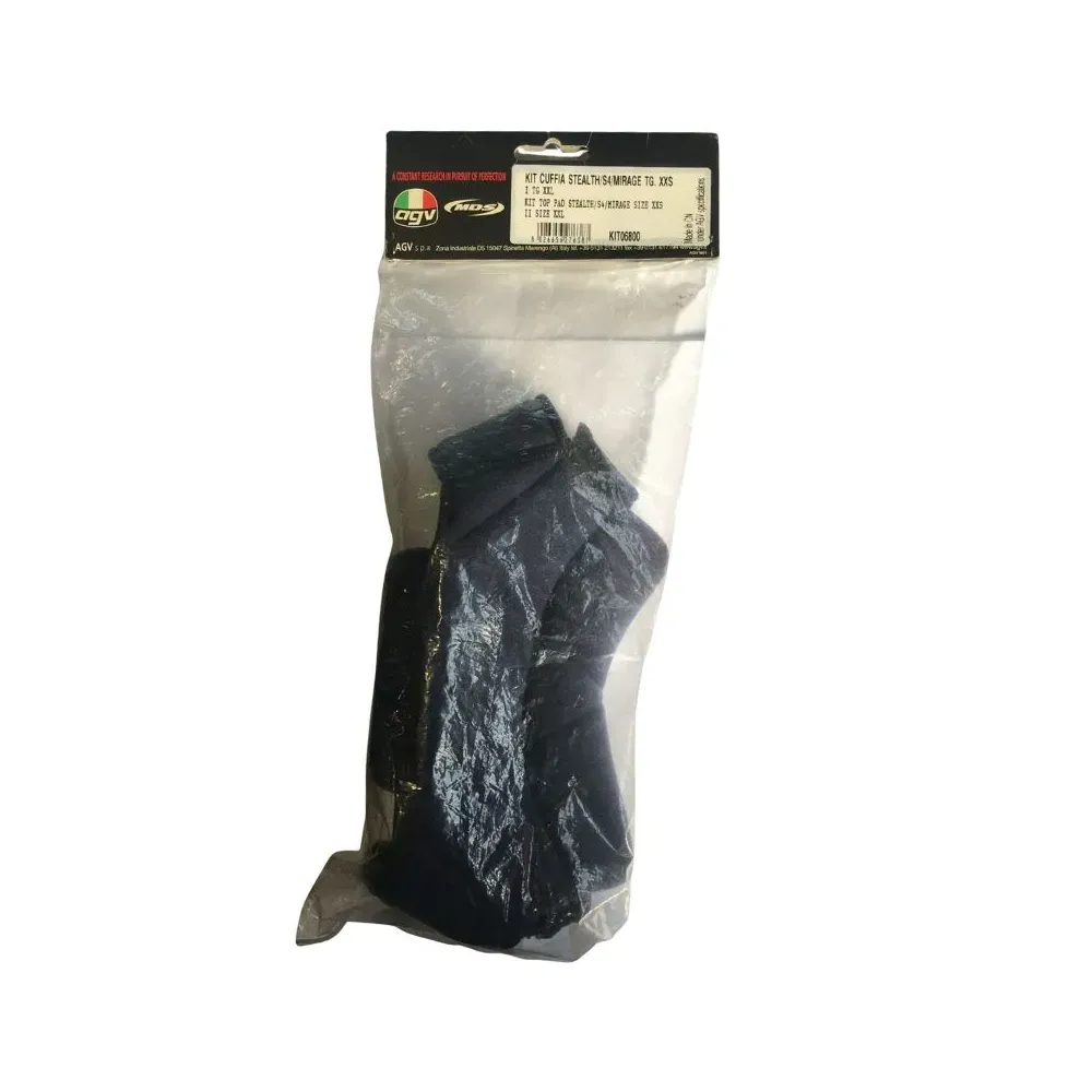 Kit Cuffia per Caschi AGV Stealth/S4/Mirage TG. XXS KIT06800