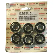 Kit da 6 Gommini Parastrappi Originali Ducati per Cerchio Posteriore per vari modelli 70090051A