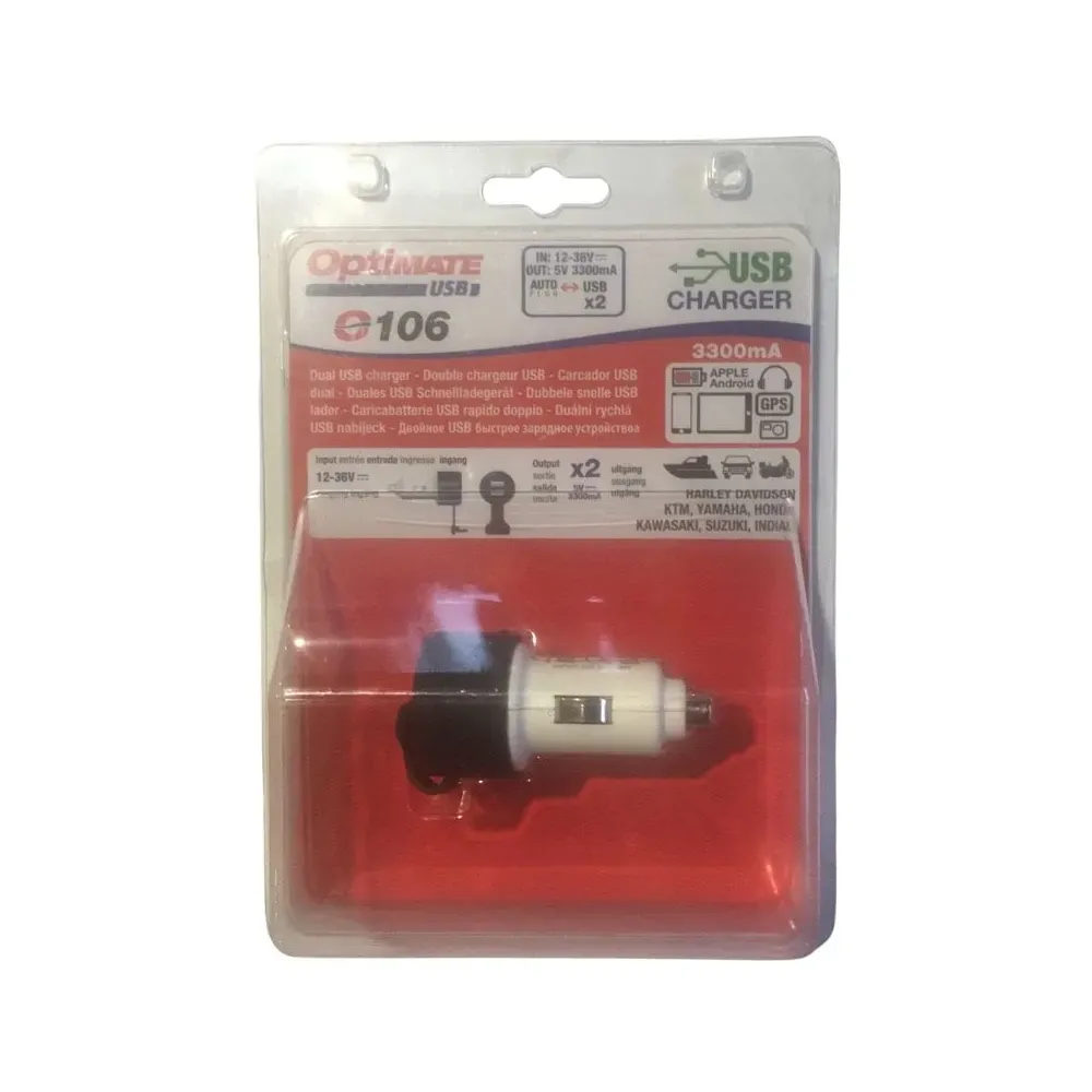 Caricatore USB rapido doppio OptiMate™ 38070278 Caricatore USB rapido doppio OptiMate™ 38070278