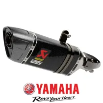Marmitta Slip-on Originale Akrapovič per Yamaha R3 e MT-03 2022/25 907983290700
