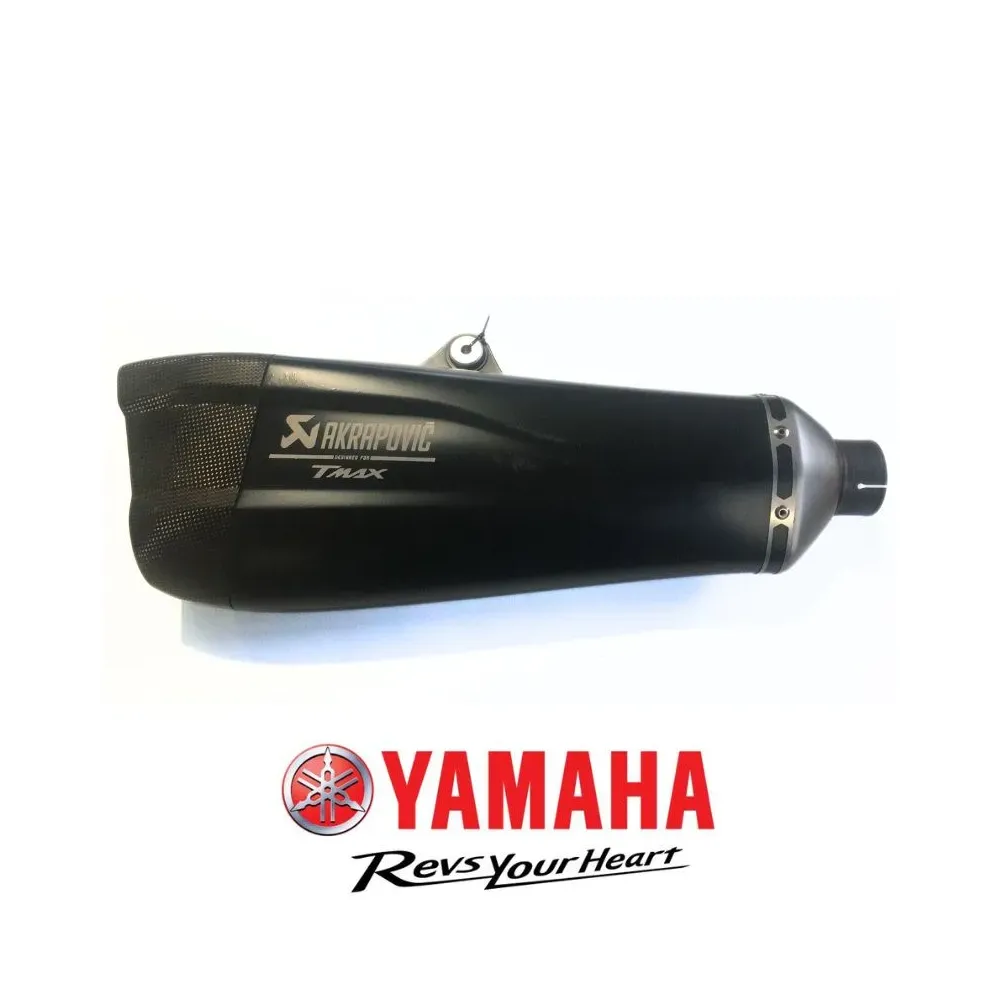 Sistema di scarico completo Akrapovič usato per T-Max 560 2020/21 907983090900 Sistema di scarico completo Akrapovič usato per T-Max 560 2020/21 907983090900