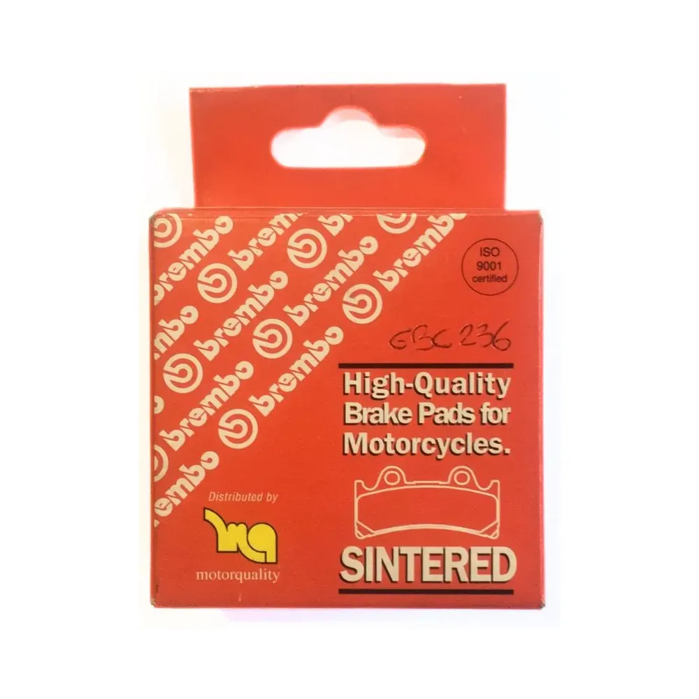 Pasticche Freno Sinterizzate Originali Brembo per moto Triumph 07SU14SA